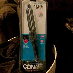 Conair hot sticks instant heat curling brush, 3/4 inch, NEW